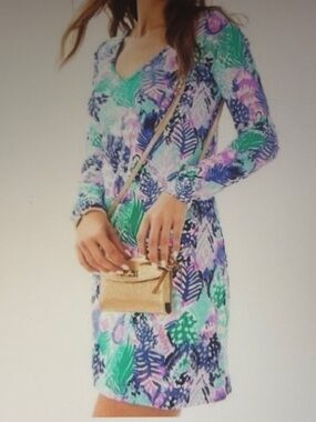 Lilly Pulitzer Beacon Dress “Multi Quill Out” - Size XSmall